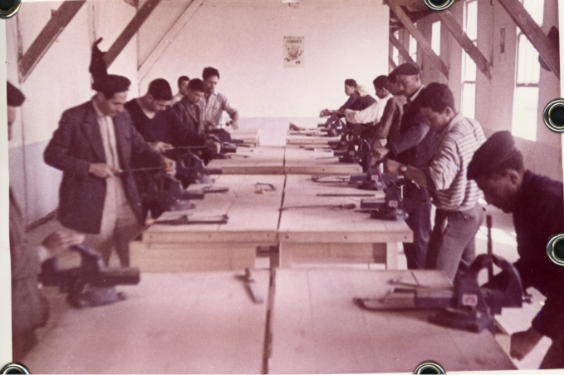 Groupe de travailleurs du camp 1962-1964 rivesaltes