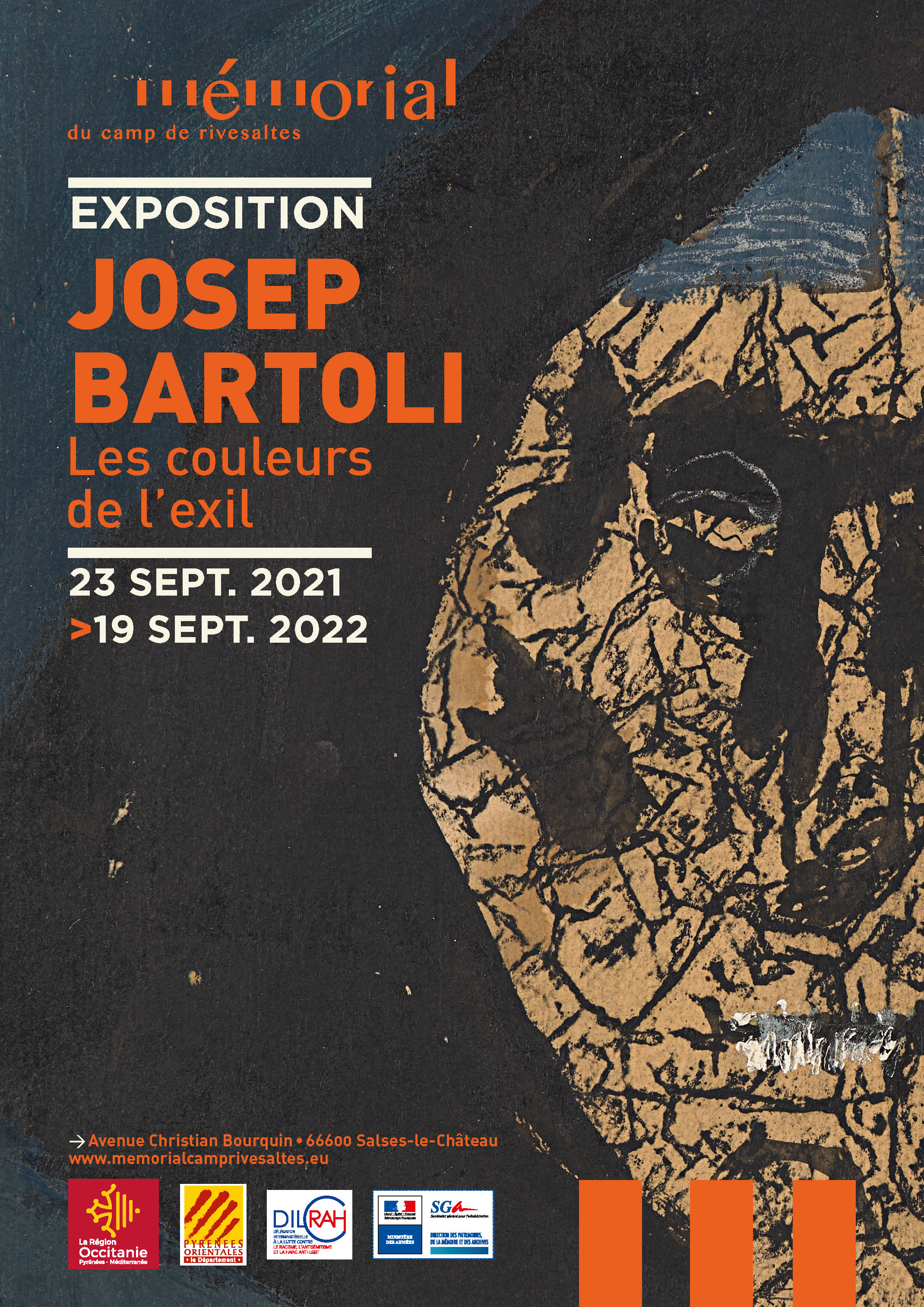 Affiche de l'exposition Josep Bartoli